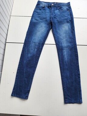 True Indigo Skinny Stretch Jeans Girls Blue Sz 16